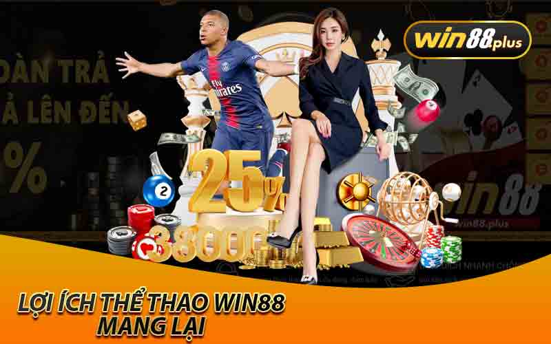 Lợi ích thể thao WIN88 mang lại 